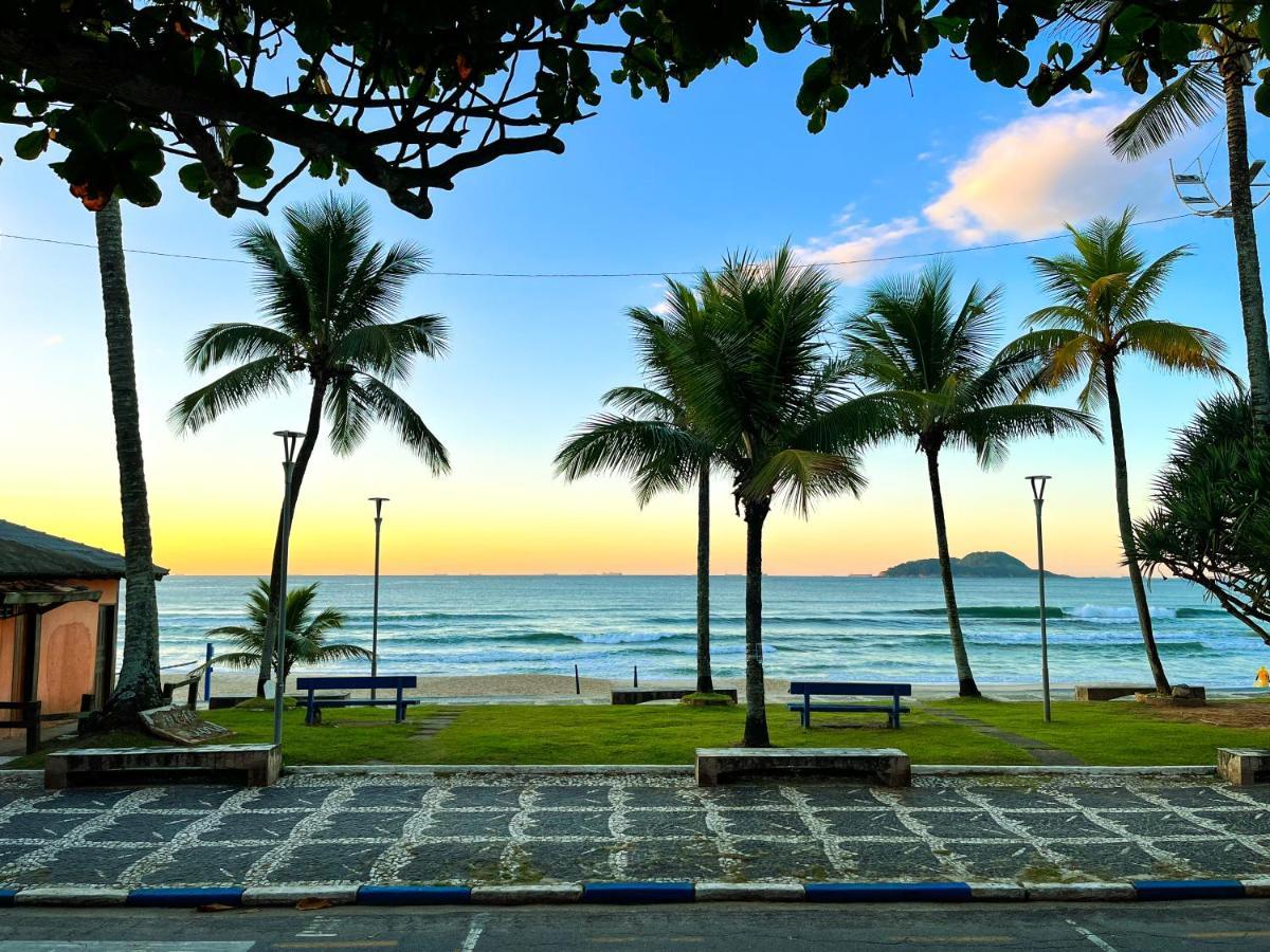 Frente Pro Mar - B - Praia Do Tombo - Beachfront Apartamento Guarujá Exterior foto